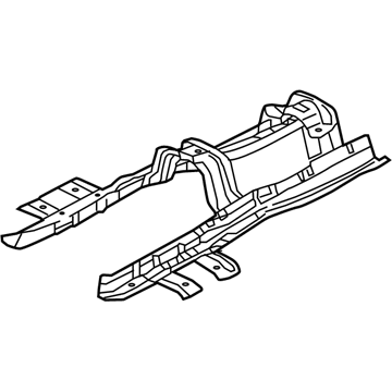 Hyundai 65230-B1000 Panel-Center Floor Side Inner Front Assembly