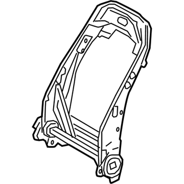 Toyota 71013-33360 Seat Back Frame