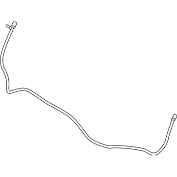 BMW 61-67-7-349-000 Hose Line, Headlight Cleaning System