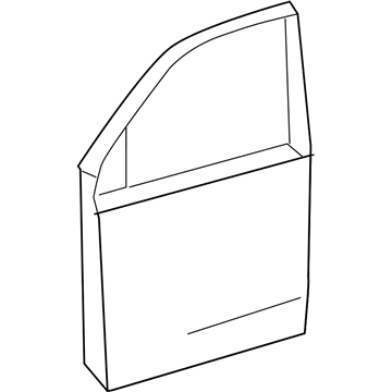 Lexus 67001-60731 Panel Sub-Assembly, Front Door Inside