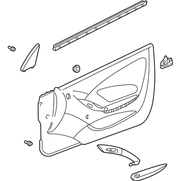 Toyota 67660-20112-C3 Door Trim Panel