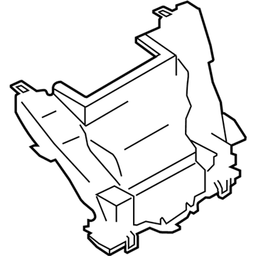 Nissan 27815-1FC1B Duct-DEFROSTER