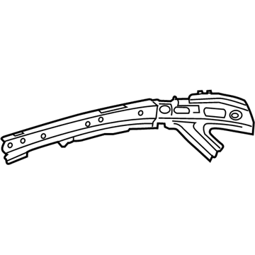 Toyota 61206-07900 Rail Reinforcement