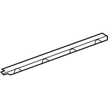 Lexus 68172-50030 WEATHERSTRIP, Front Door