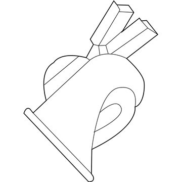 Infiniti 25620-5NA0A Horn Assy-Electric Low