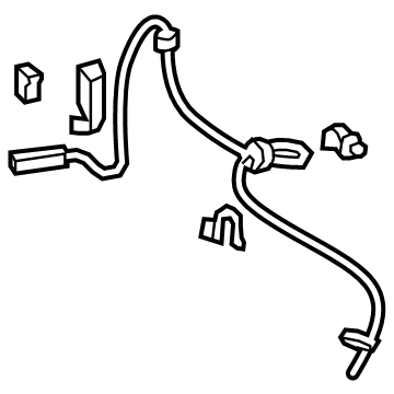 Acura 57455-TGV-A53 Sensor Assembly, Left Front