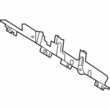 BMW 11-65-8-054-861 HOLDER, HEAT PROTECTION SHEE