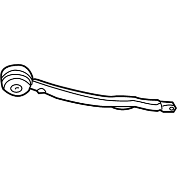BMW 31-10-3-443-127 Left Tension Strut With Rubber Mounting
