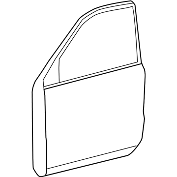 Lexus 67001-60641 Panel Sub-Assembly, Front Door Inside