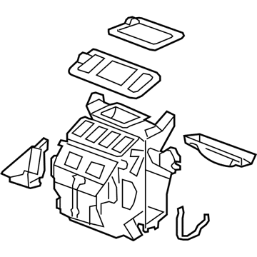 Honda 79106-SWA-A41 Heater Sub-Assy.