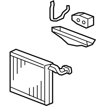 Honda 80211-SWA-A03 Evaporator