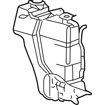 Mopar 55056493AB Bottle-COOLANT Recovery