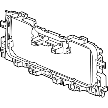 GM 23343971 Bracket, Front Bumper Shutter