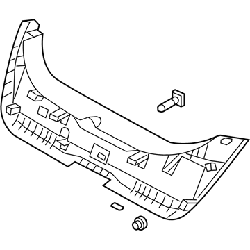 Hyundai 81750-2V010 Panel Assembly-Tail Gate Trim