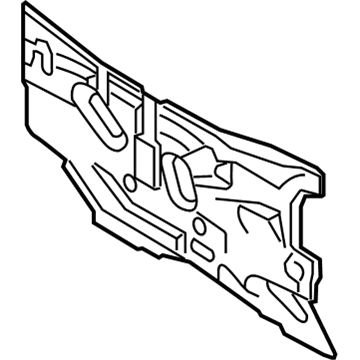 Nissan 67810-1AA0A INSULATOR-Dash Lower, Front