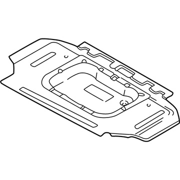 Nissan 74514-0W731 Rear Floor Pan