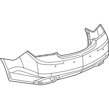 GM 9065623 Bumper Cover