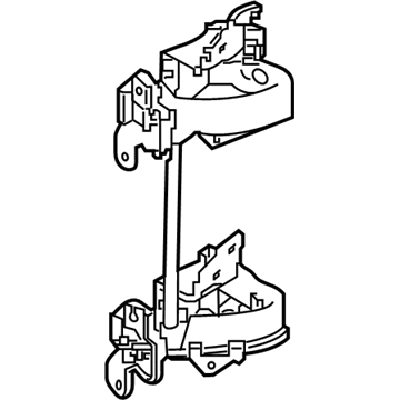 Nissan 82400-EZ10D Hinge Assy-Rear Door