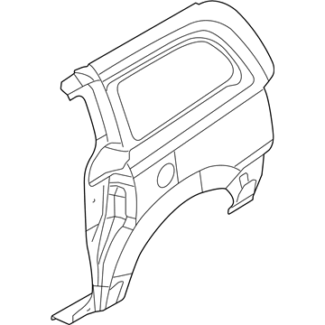 Mopar 4894756AH Panel-Quarter