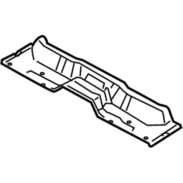 Hyundai 65811-3J200 Crossmember Assembly-Rear Floor<A>