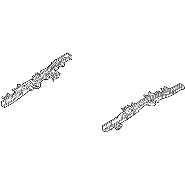 Hyundai 65720-3J200 Member Assembly-Rear Floor Side, RH