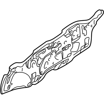 Kia 0K2NA53400A Panel Assembly-Dash, Lower