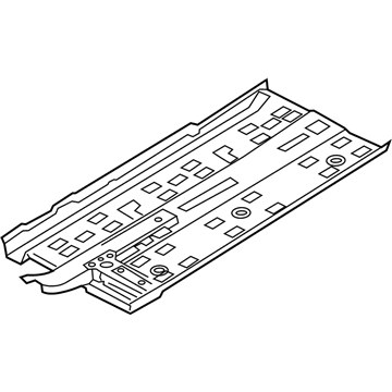 Hyundai 65110-G3000 Panel Assembly-Center Floor Side, L