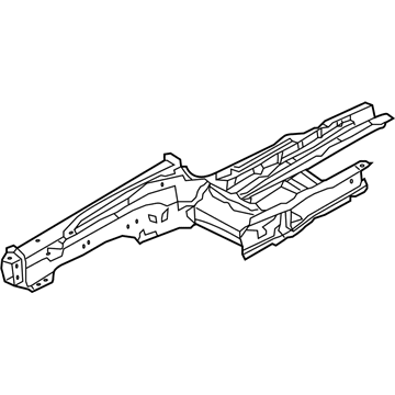 Hyundai 64601-3N750 Member Assembly-Front Side, LH