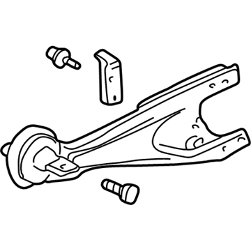 Honda 52371-S0X-A01 Arm Assembly, Right Rear Trailing