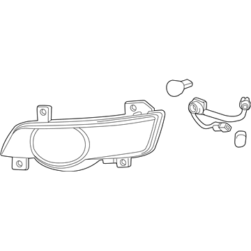 GM 20794798 Signal Lamp Assembly