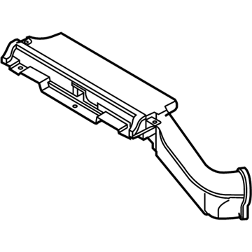 Nissan 16554-CA000 Duct Assembly-Air