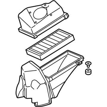 Nissan 16500-CA00A Air Cleaner