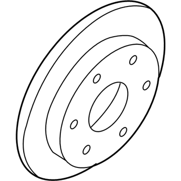 Infiniti 43206-9FF0C Rotor Brake