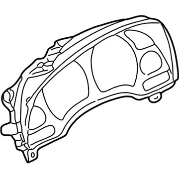 GM 15916734 Instrument Cluster Assembly