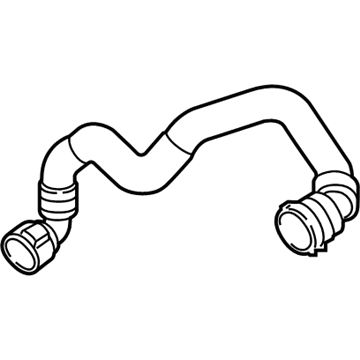 BMW 17-12-9-894-789 HOSE, REMOTE, COOLANT RADIAT