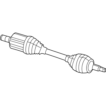 Mopar 68265869AF Axle Half