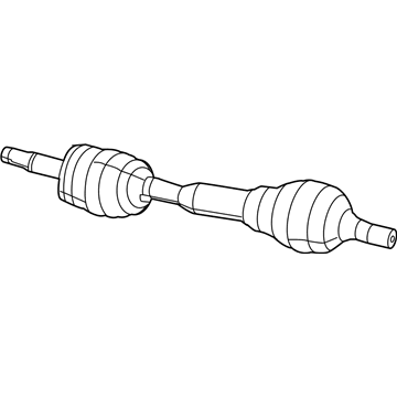 Mopar 52123739AF Axle Half Shaft