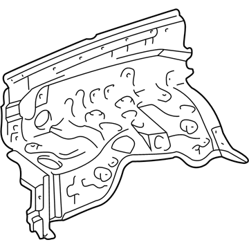 Toyota 53701-0C072 Apron Assembly