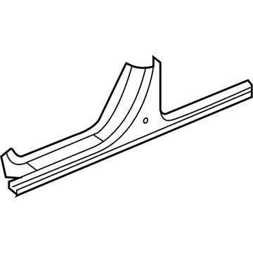 Honda 04641-TK8-A41ZZ Panel, L. Side Sill