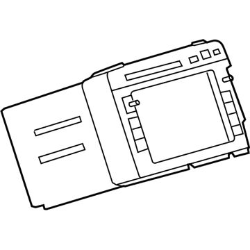 GM 25776333 Radio Asm-Amplitude Modulation/Frequency Modulation Stereo & Clock & Audio Disc