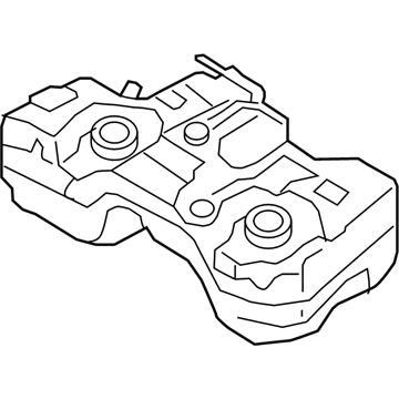 Nissan 17202-9TA0A Fuel Tank Assembly