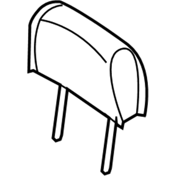 Nissan 86400-ZM01A HEADREST-Front