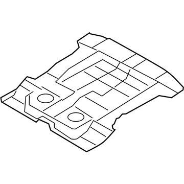 Hyundai 65520-2B200 Panel-Rear Floor