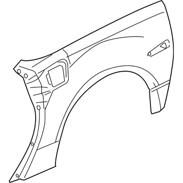 GM 22813552 Quarter Panel