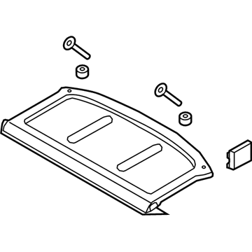 Hyundai 85930-G3000-TRY Trim Assembly-Covering Shelf Center