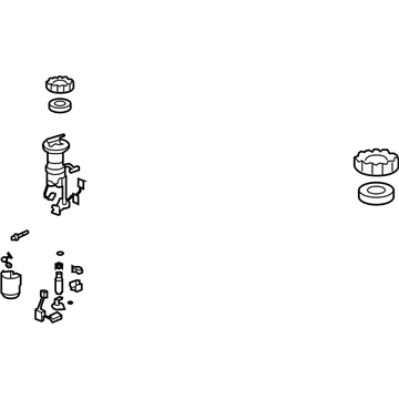 Honda 17045-TK6-A00 Module Set, Fuel Pump