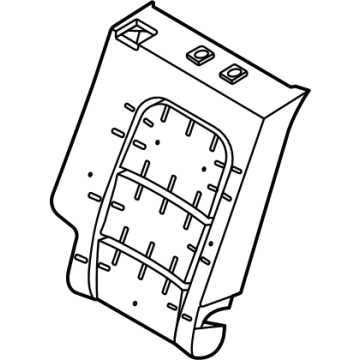 Ford M1PZ-7866800-A PAD - REAR SEAT BACK