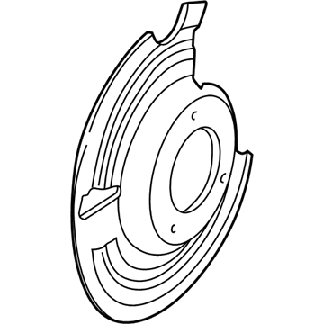 Mopar 52005477 Shield-Brake