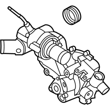 Ford ML3Z-8K153-E TUBE - WATER OUTLET