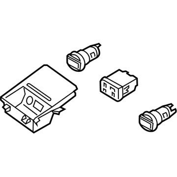 Hyundai 84680-F2400-SXD Tray Assembly-Floor Console